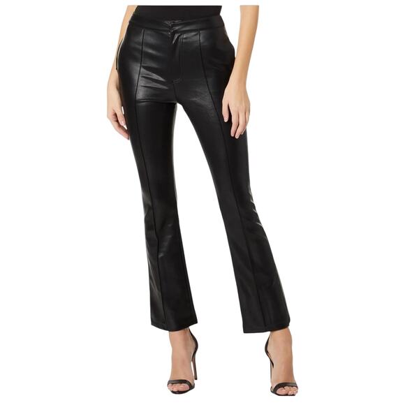 NWT! Line & Dot Reina Vegan Leather Chic Pants - Size Small - Picture 1 of 15